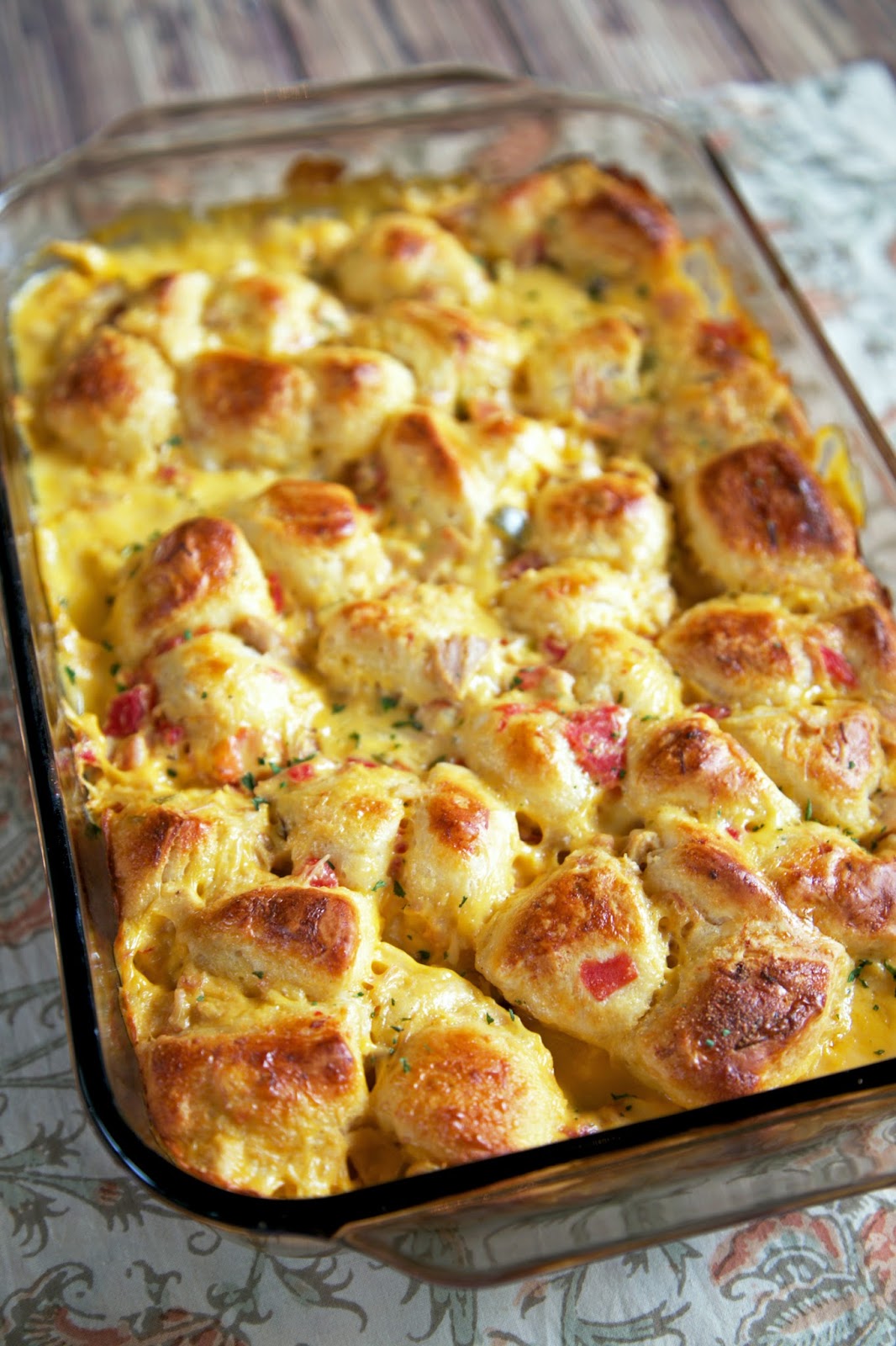 chicken velveeta rotel casserole